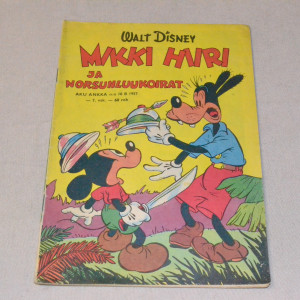 Aku Ankka 10B - 1957 Mikki Hiiri ja norsunluukoirat